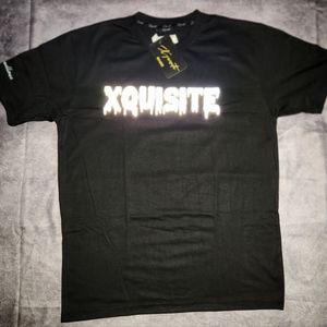 Xquisite "Drippin" Black/Silver 3M Reflective Tshirt